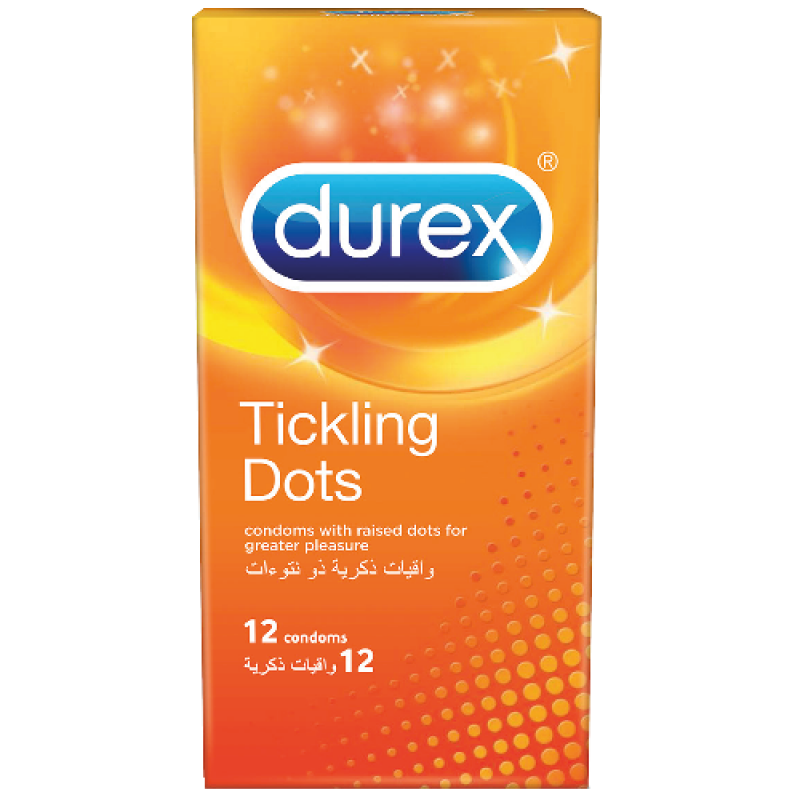 Durex Tickling Dots 12 Condoms (Sensation)