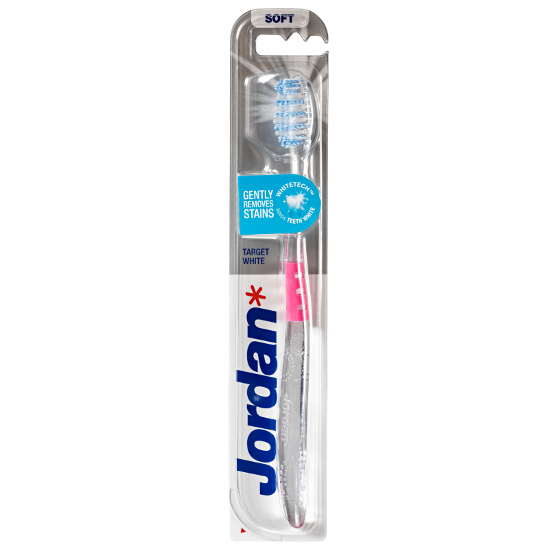 Jordan Toothbrush Target White - Soft