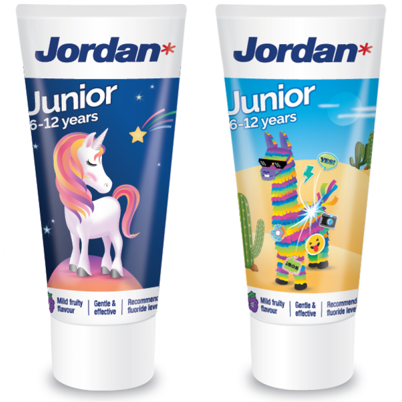 Jordan Junior Toothpaste 50ml (6-12 years)