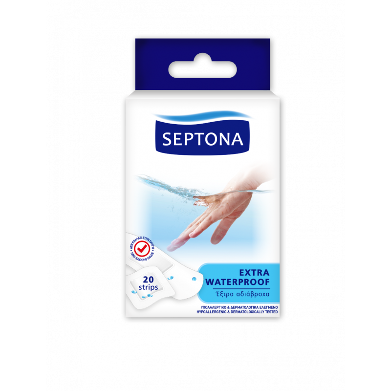 SEPTONA MEDICARE EXTRA WATERPROOF plasters 20 strips