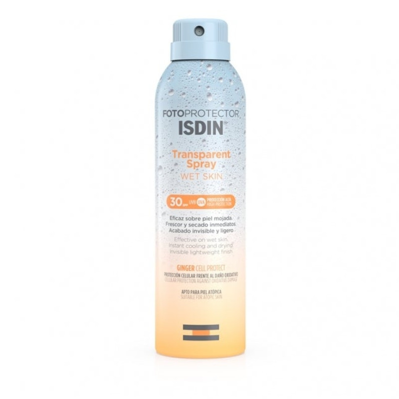 isdin Transparent wet skin spray SPF50+ 